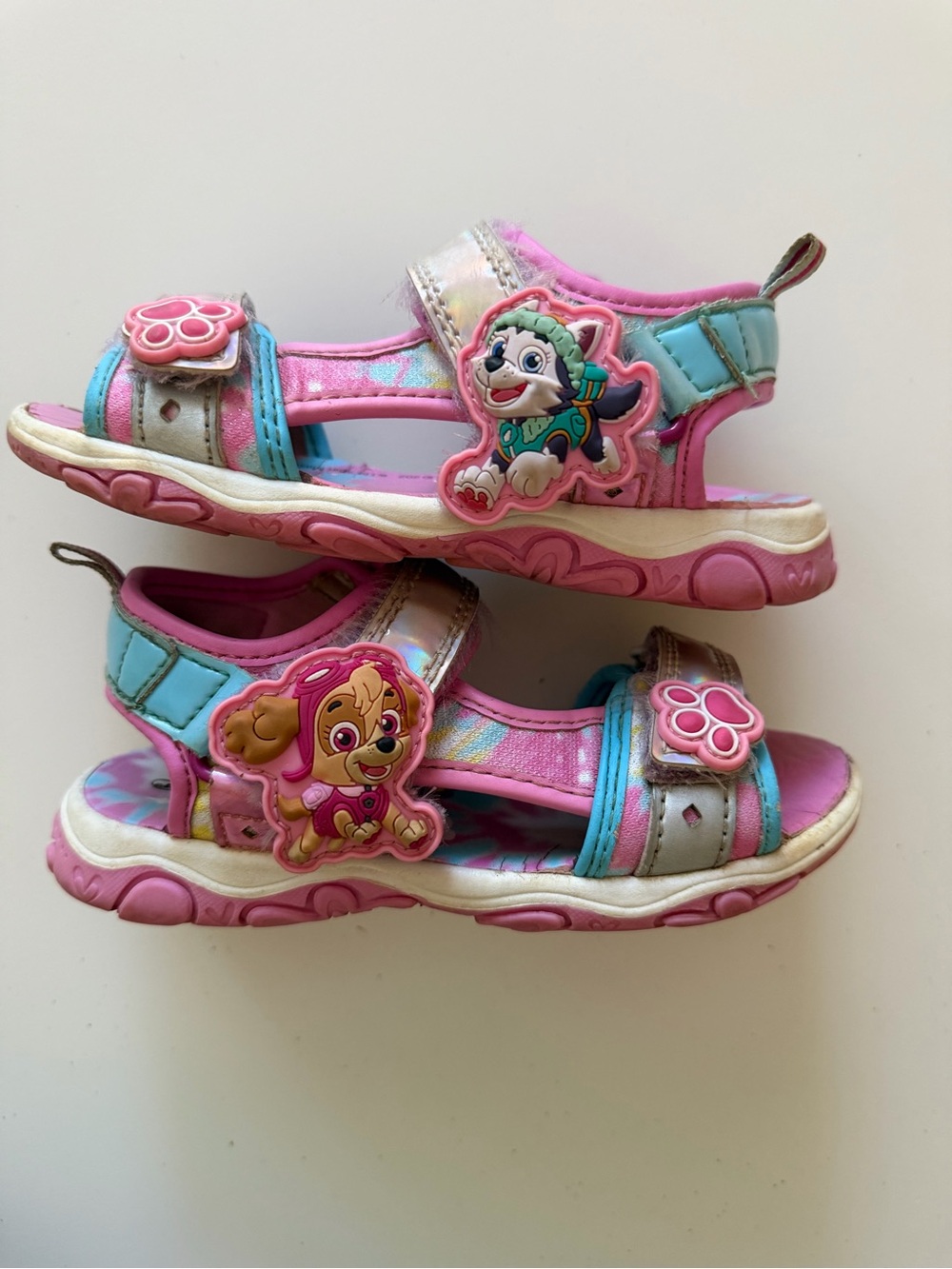 Paw Patrol Skye & Everest Sports Sandal Size 9 Kids